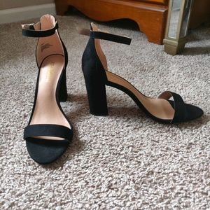 Black Suede Heels